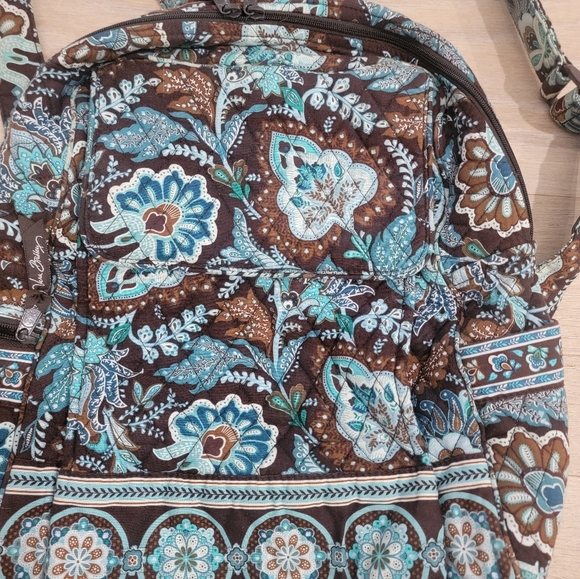 VERA BRADLEY Foral Patterned Backpack - Picture 7 of 10
